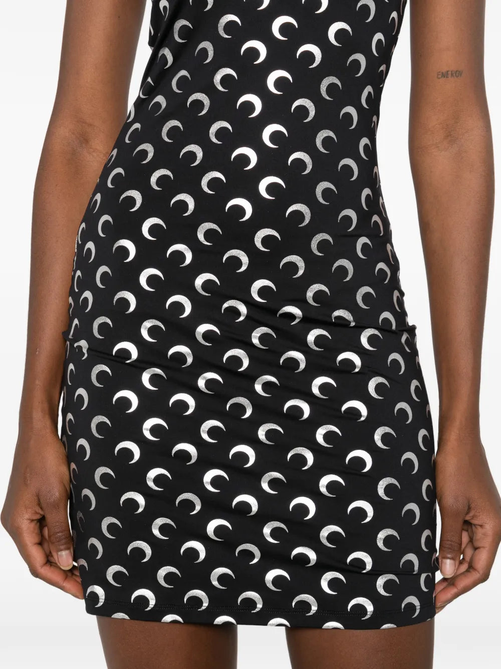 Marine Serre Moon-Print Mini Dress