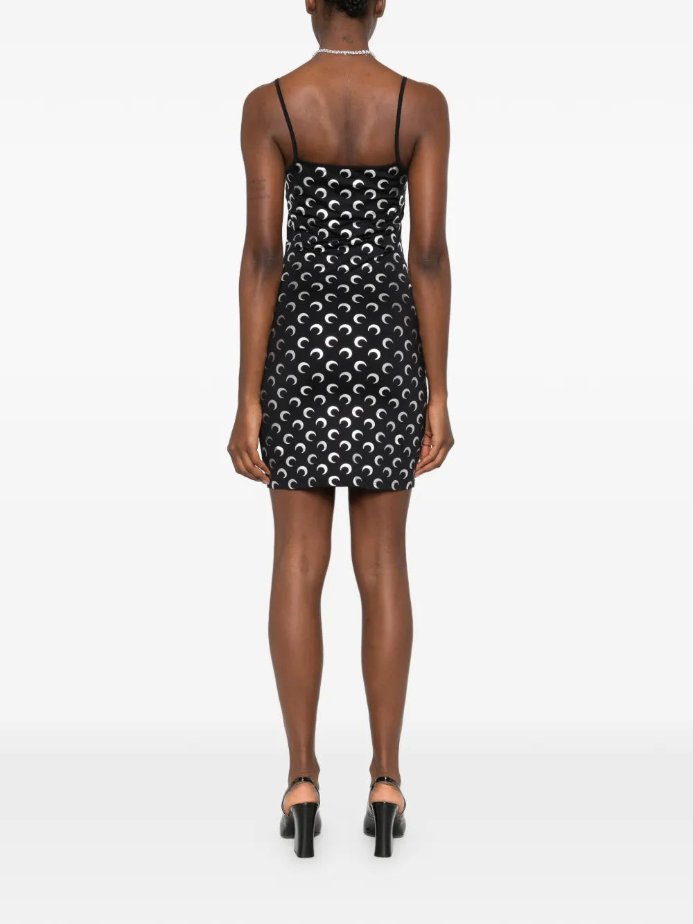 Marine Serre Moon-Print Mini Dress