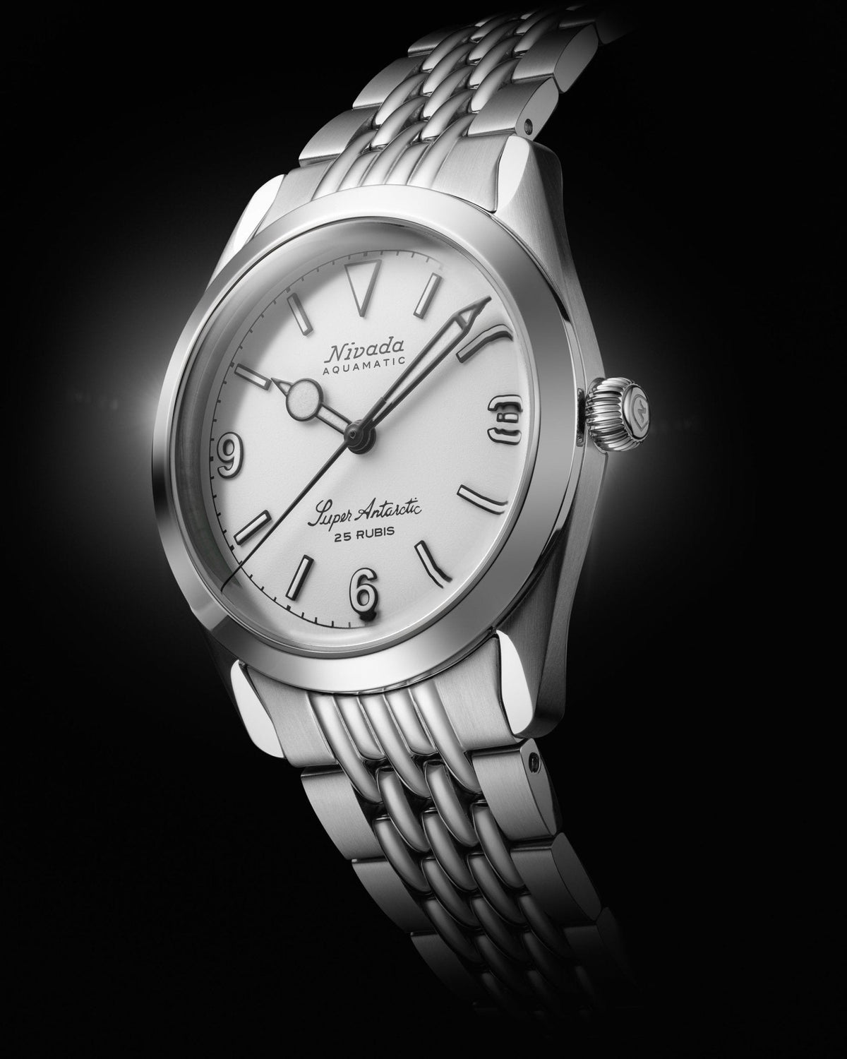 Nivada Grenchen Super Antarctic 3.6.9 White 32067A04
