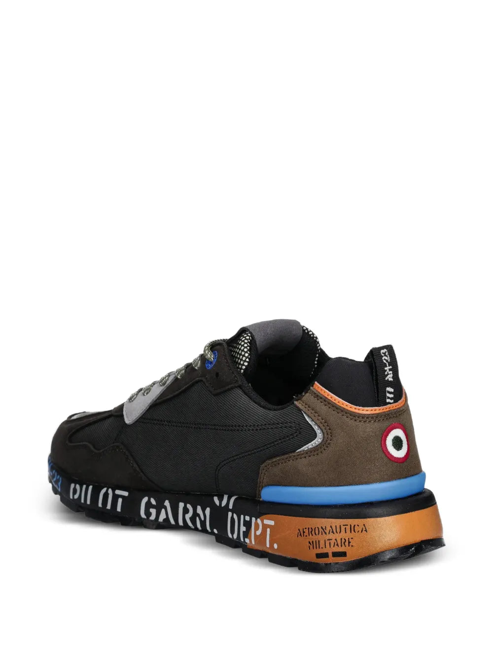 Aeronautica Militare Lettering-Print Sneakers