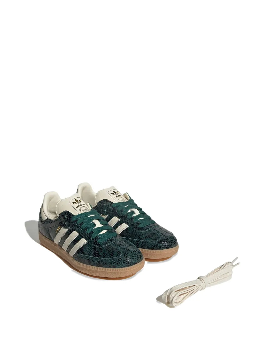 adidas Samba Cream White/Collegiate Green Sneakers