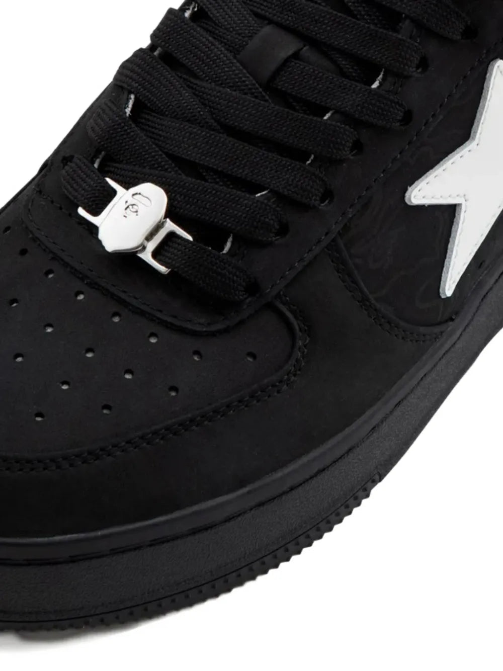 A Bathing Ape?Star-Appliqu?Sneakers