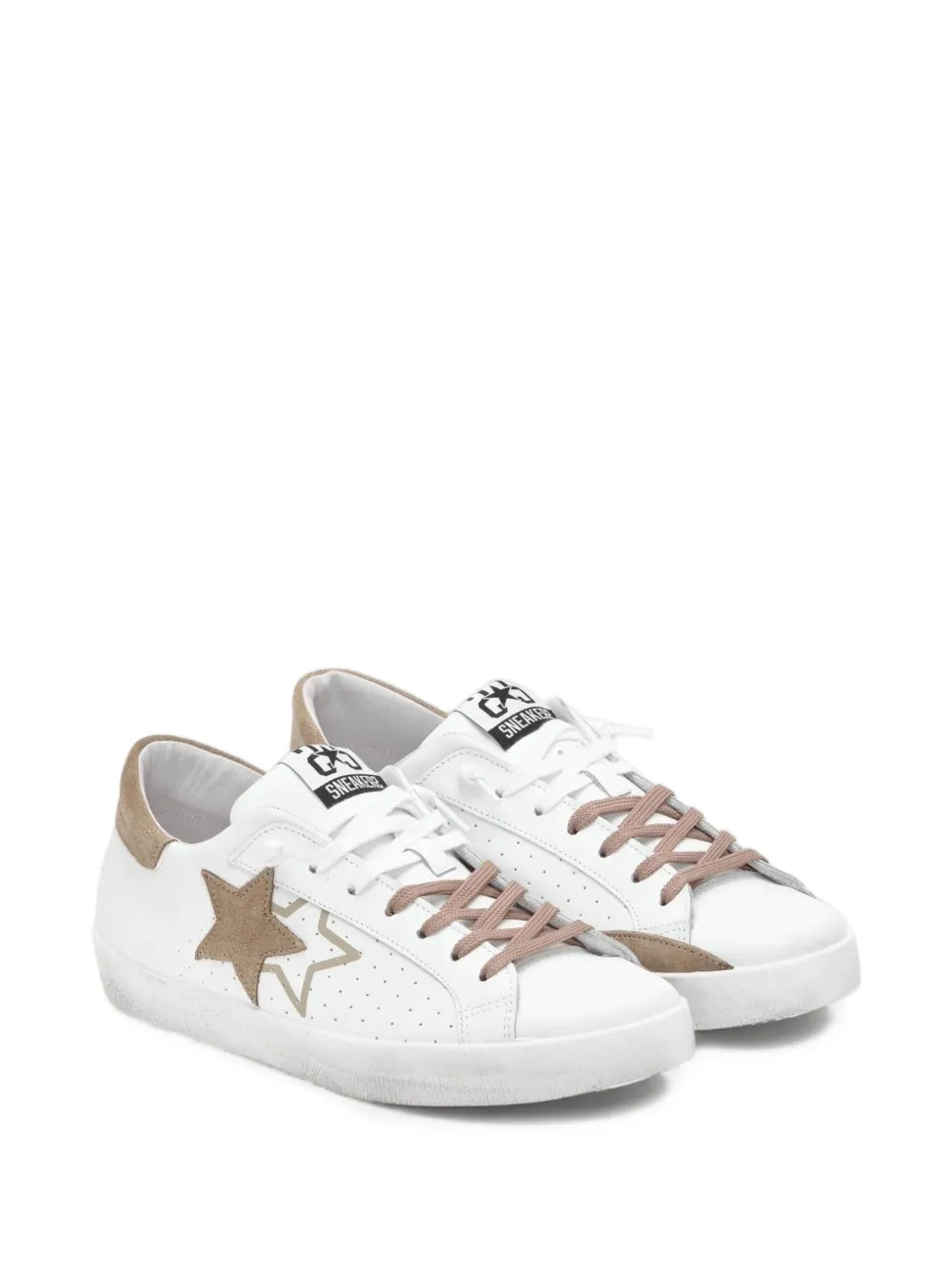 2 Star Prime Star Lace-Up Sneakers