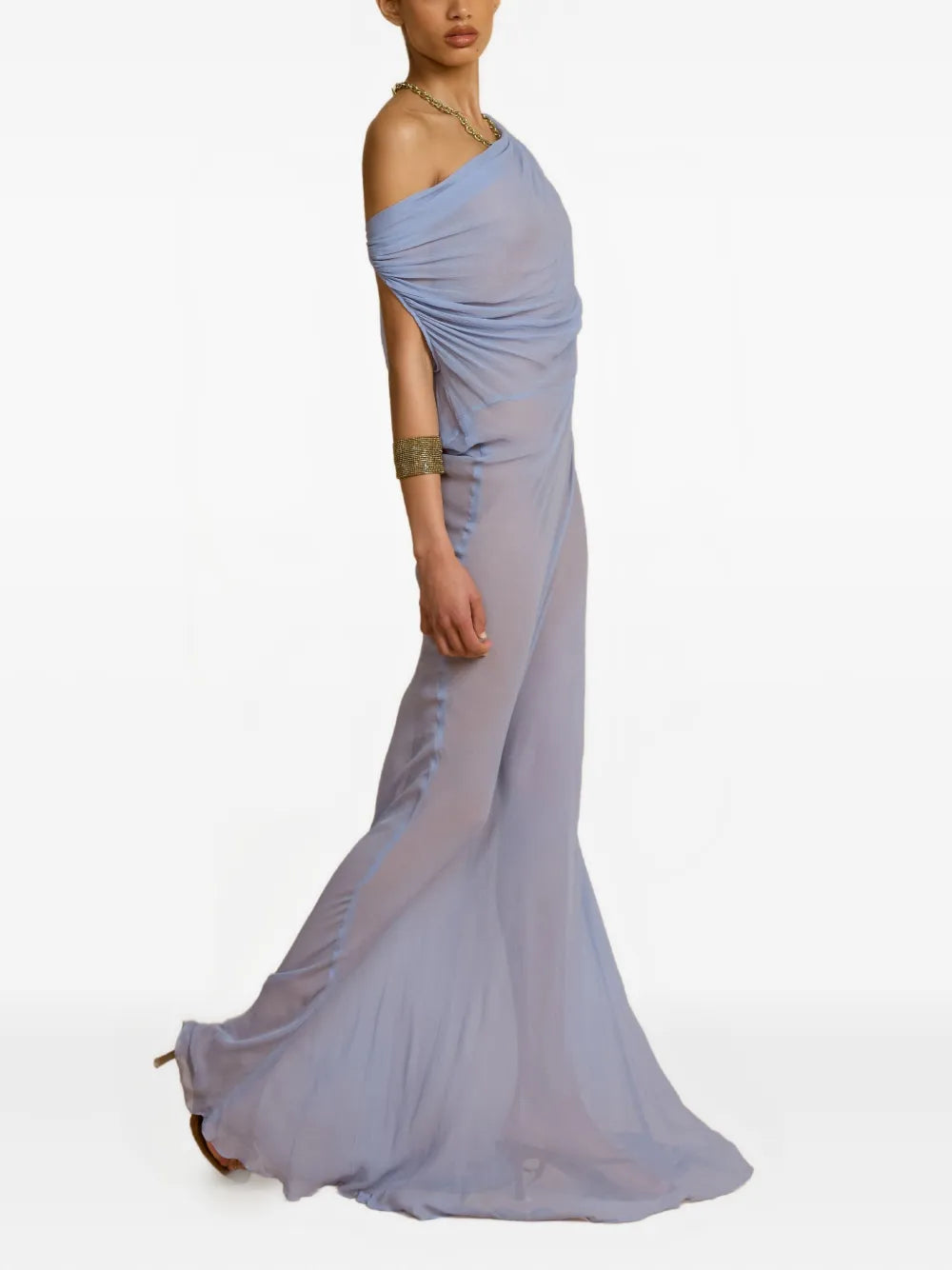 ARCINA ORI Jordana Open-Back Maxi Dress