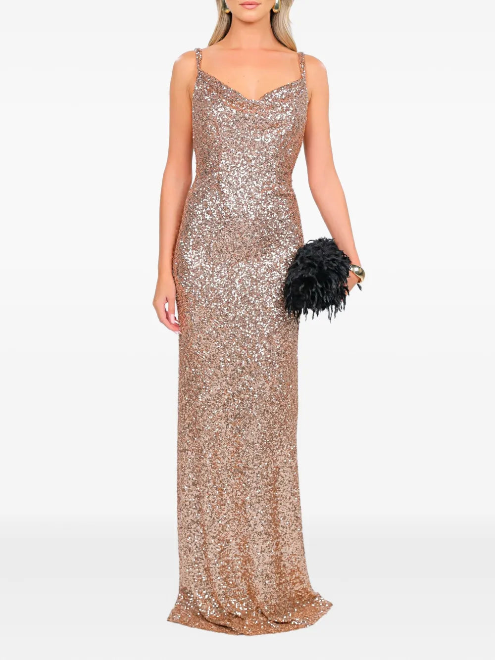 ROSERRY Margot Sequin Maxi Dress