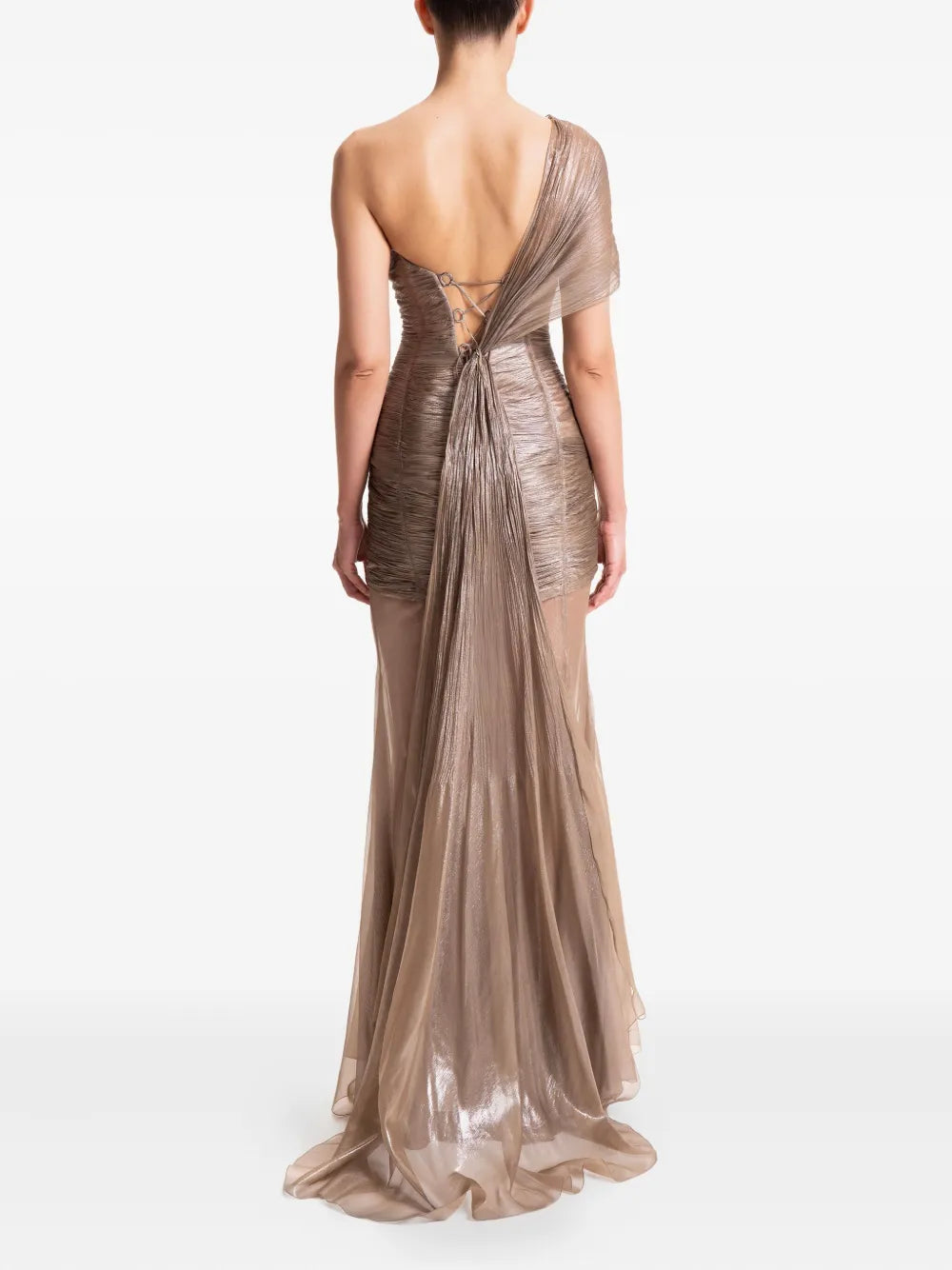 Maria Lucia Hohan Marimar One-Shoulder Dress