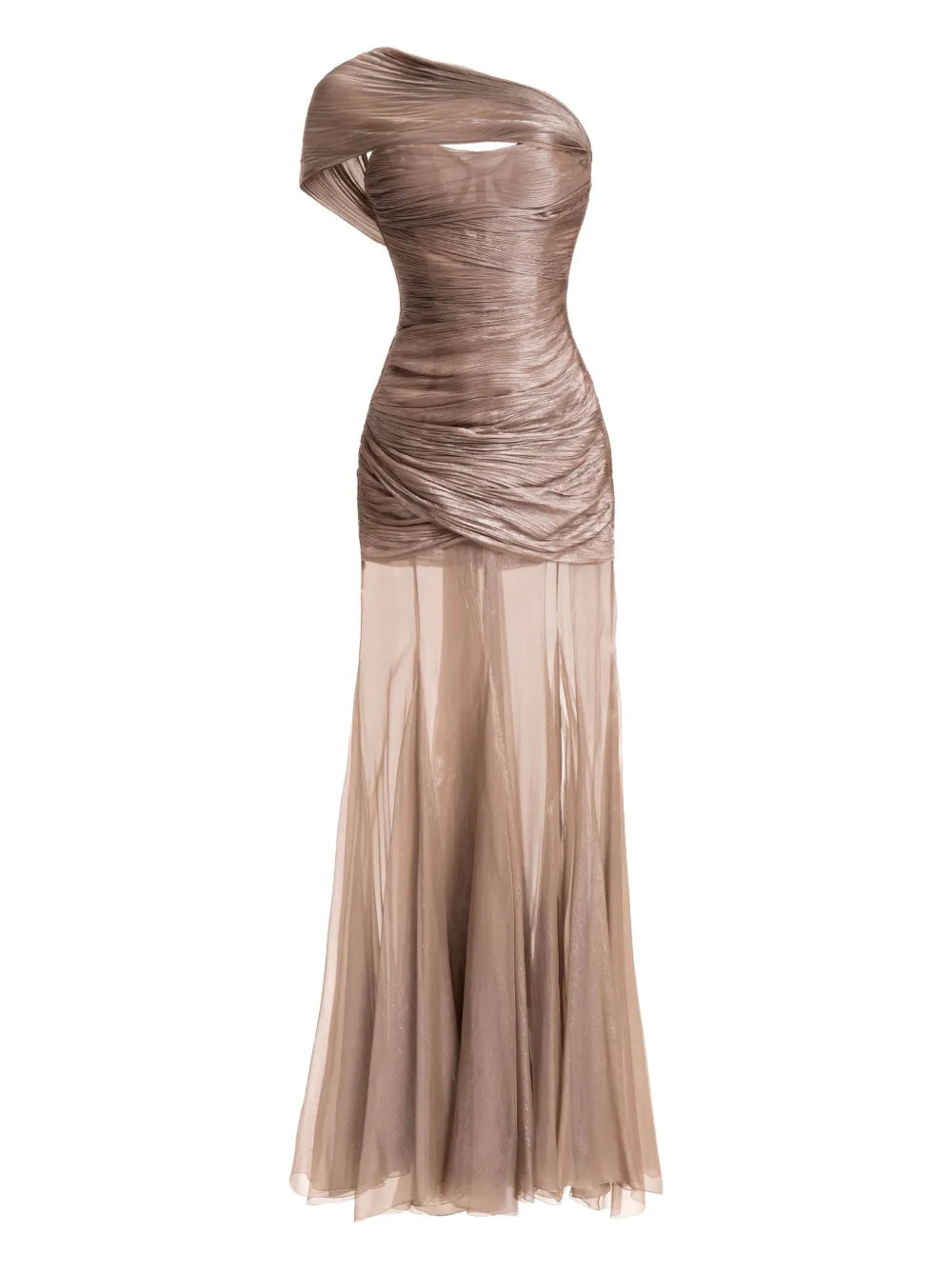 Maria Lucia Hohan Marimar One-Shoulder Dress