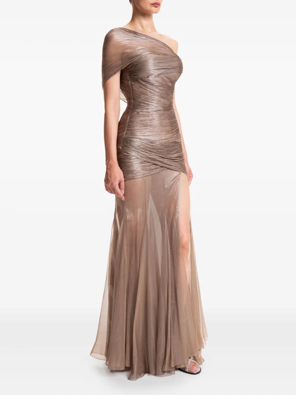 Maria Lucia Hohan Marimar One-Shoulder Dress