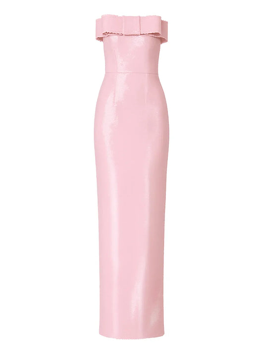 The New Arrivals Ilkyaz Ozel Sisu Sequin-Embellishment Maxi Dress