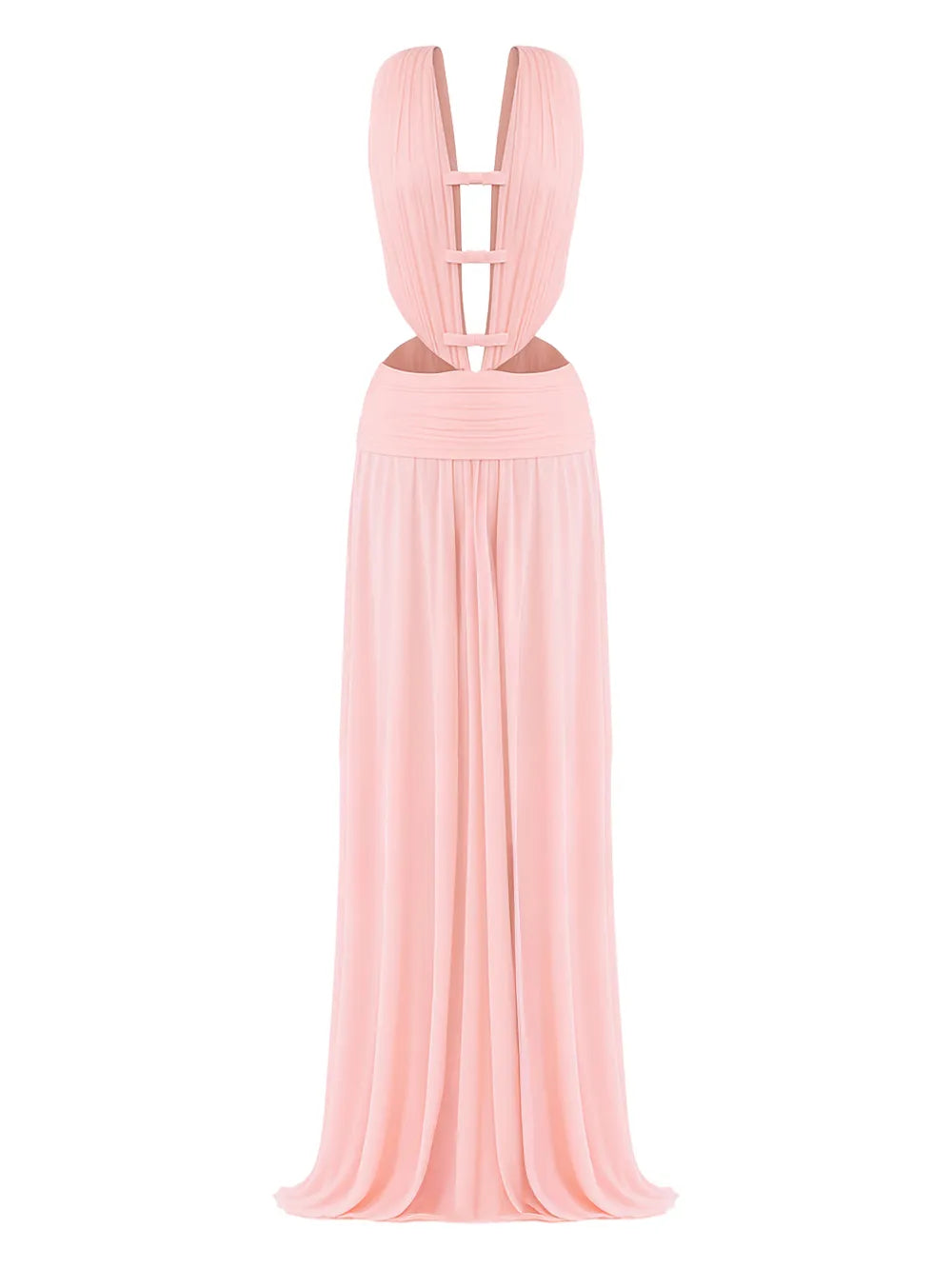 The New Arrivals Ilkyaz Ozel Bambi Bow-Embellishment Maxi Dress