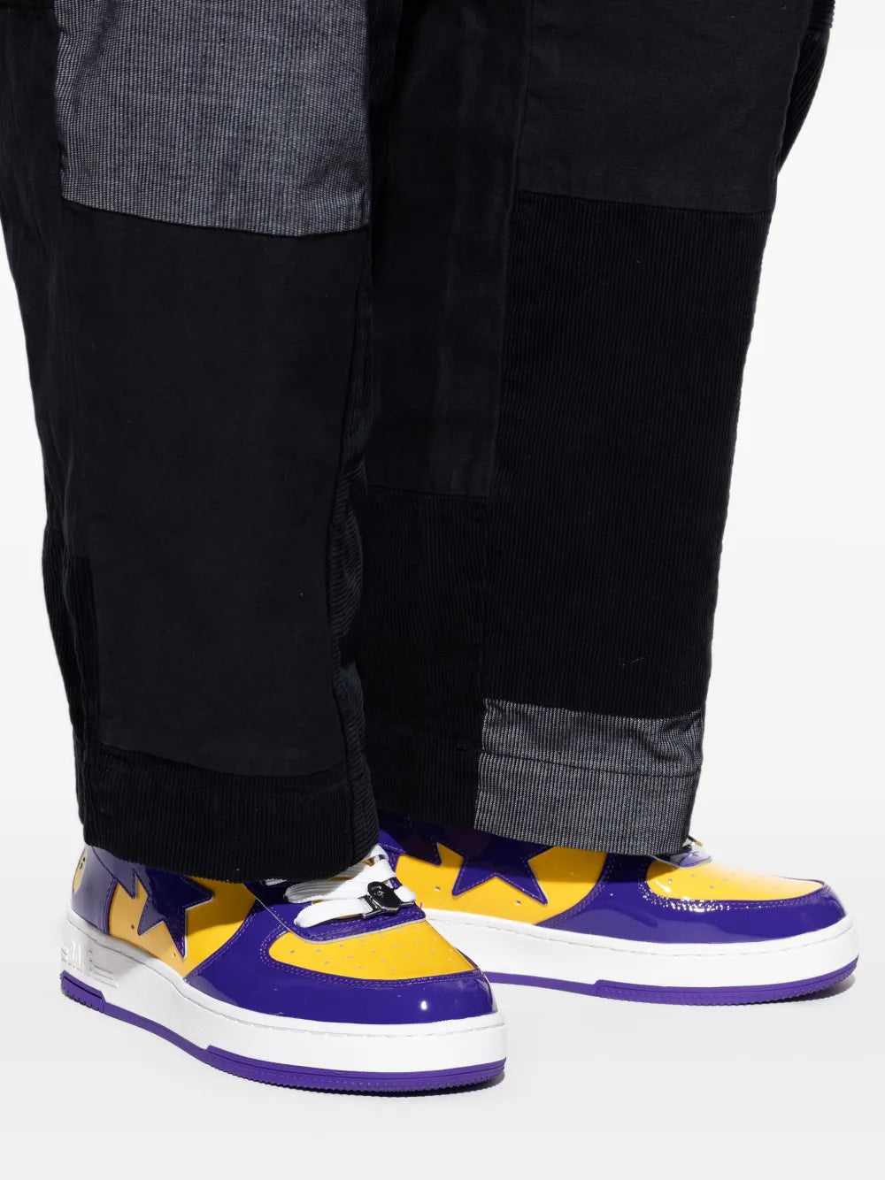 A Bathing Ape?Bape Sta Panelled Sneakers