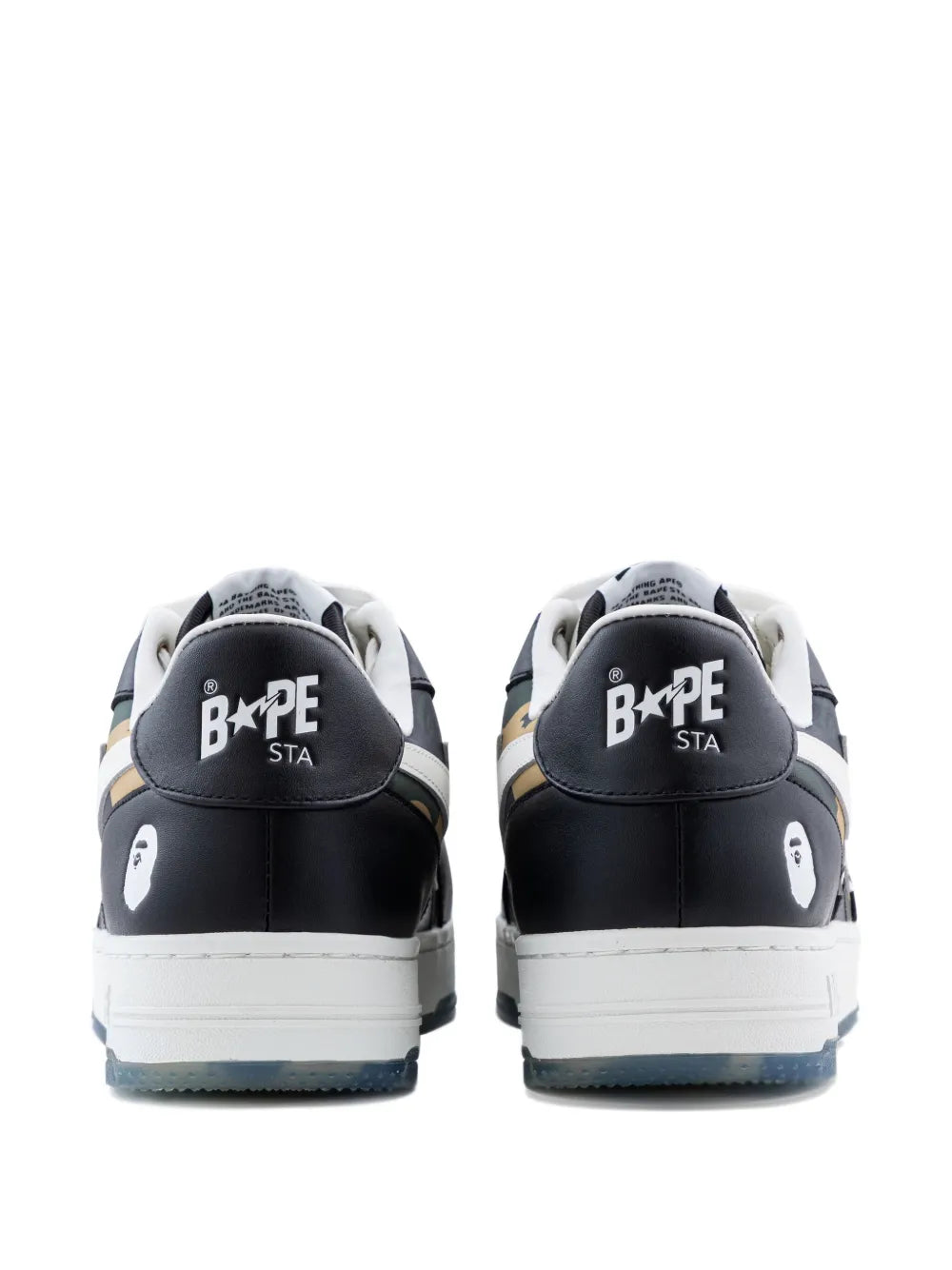 A Bathing Ape?Bape Sta Star Camouflage Sneakers