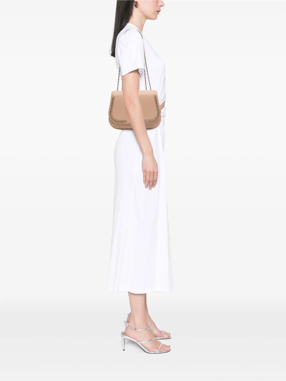 Pre-OwnedCHANEL Pre-Owned2017-2018 Small Calfskin Braided Chic Flap shoulder bag
