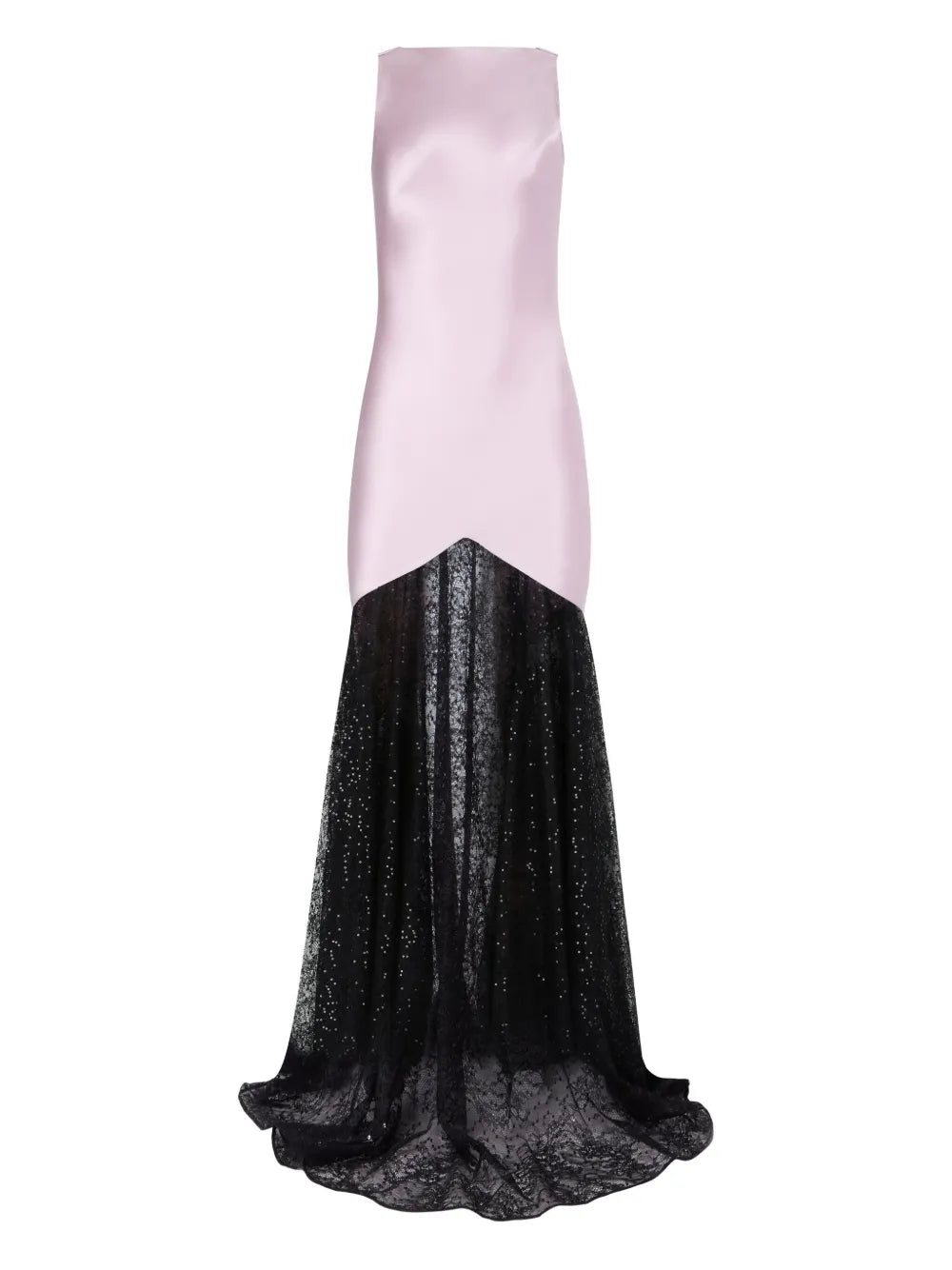 Nina Ricci Mermaid Lace-Detail Maxi Dress
