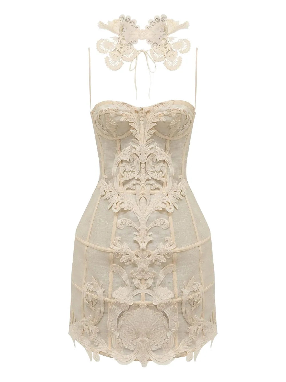 ZIMMERMANN Rebellion Filigree Mini Dress
