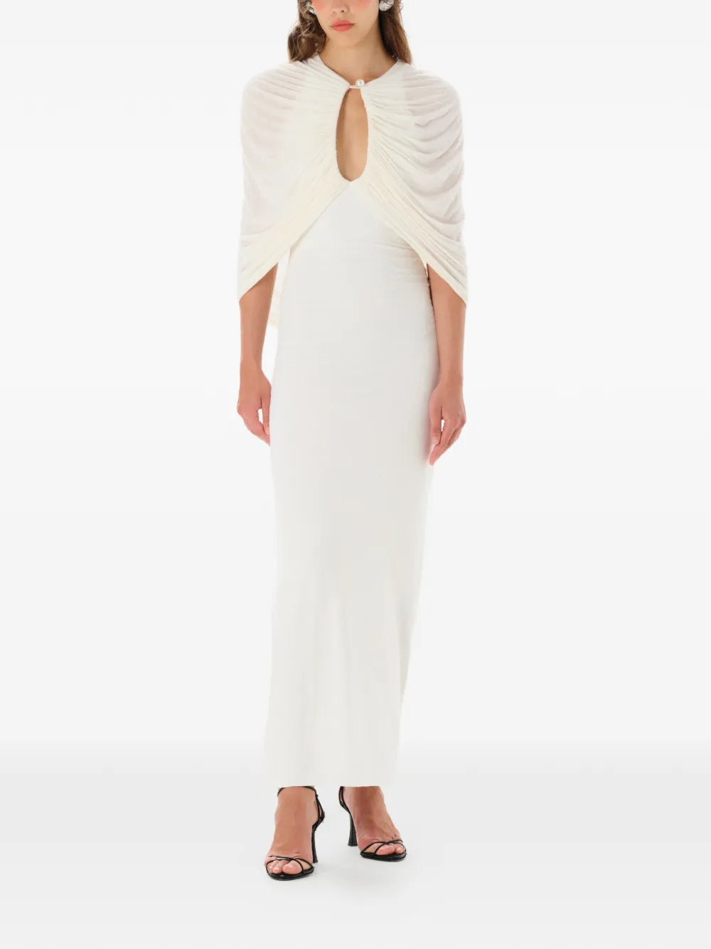 MANUR?Kokon Draped-Detail Dress