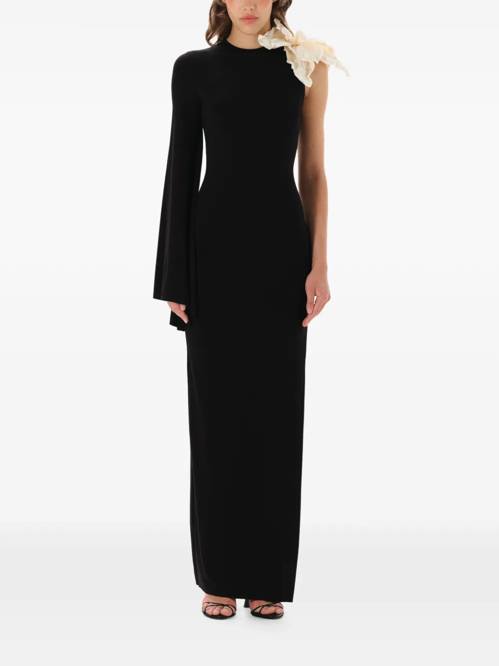 MANUR?Dina Darling One-Shoulder Maxi  Dress
