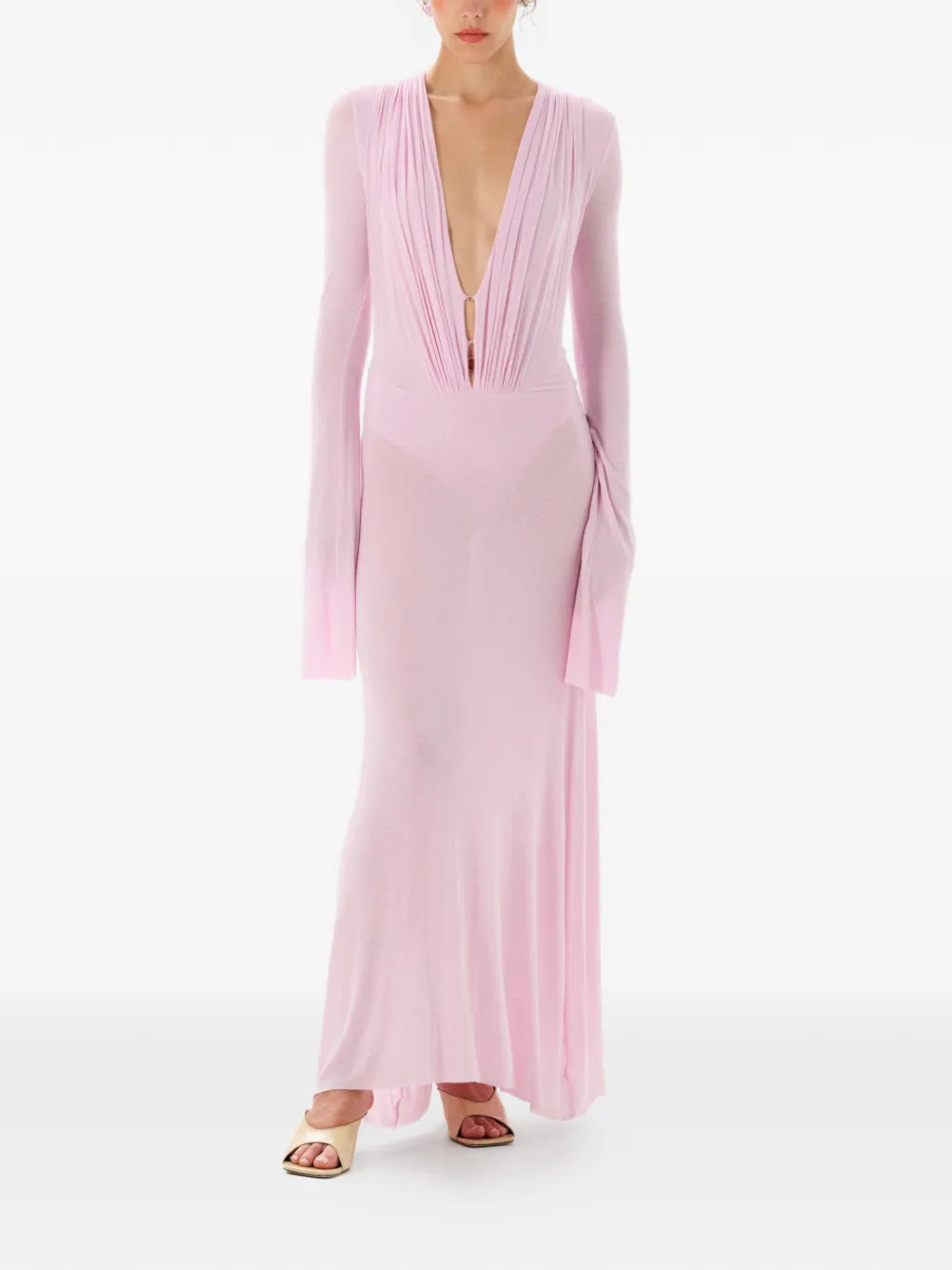 MANUR?Suki Draped Long Dress