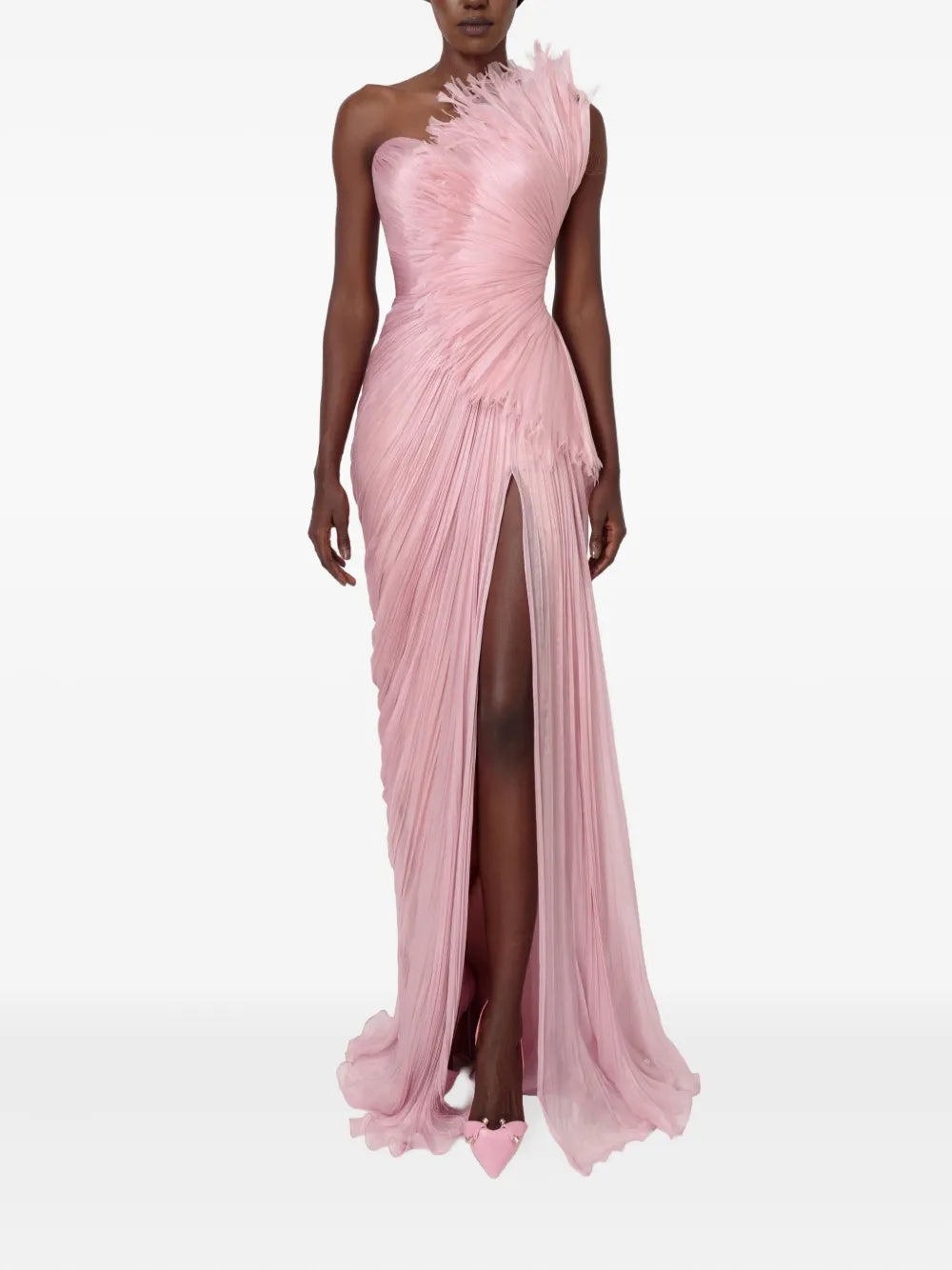 Iris Serban Winnona One-Shoulder Maxi Dress