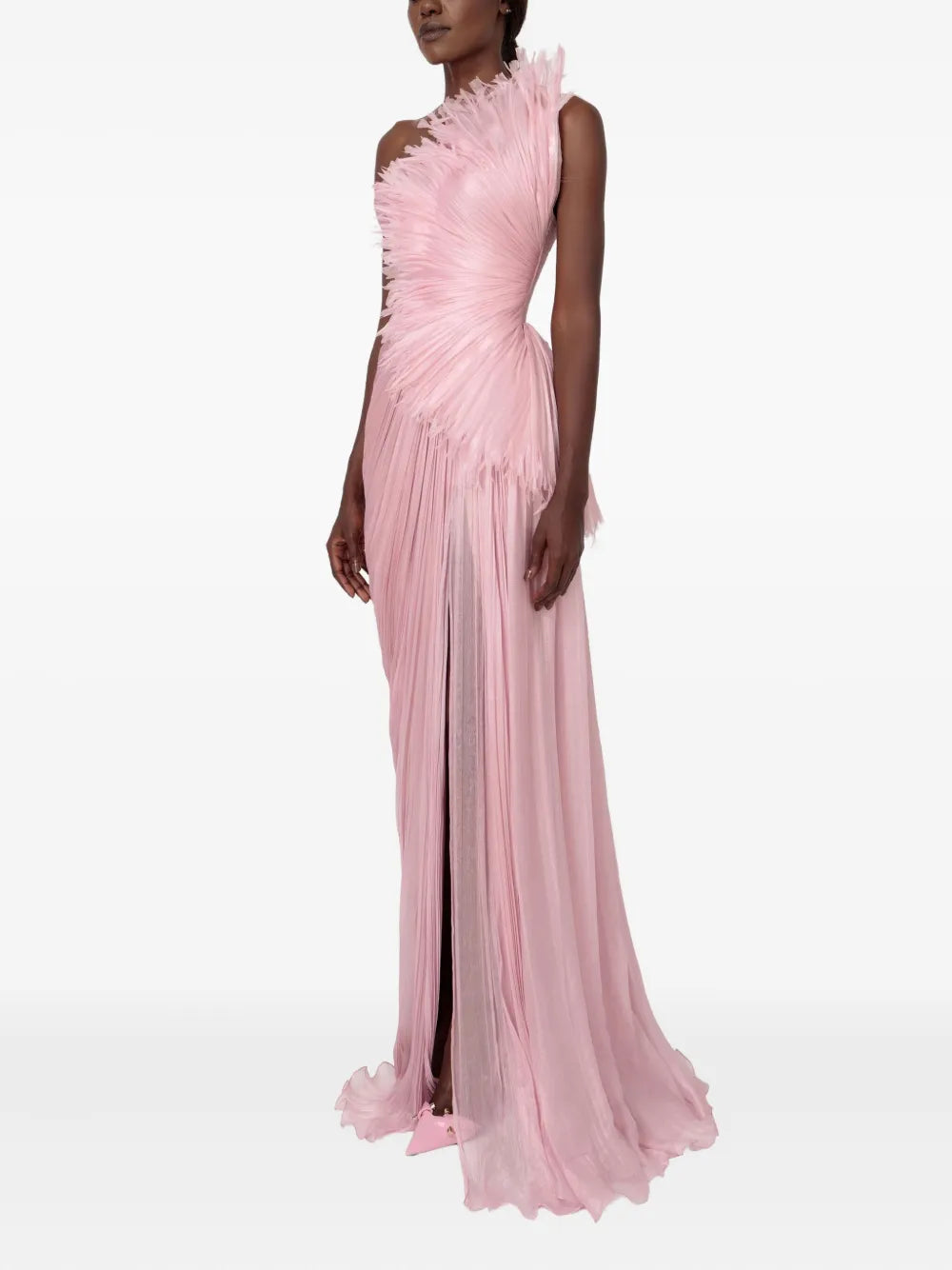 Iris Serban Winnona One-Shoulder Maxi Dress