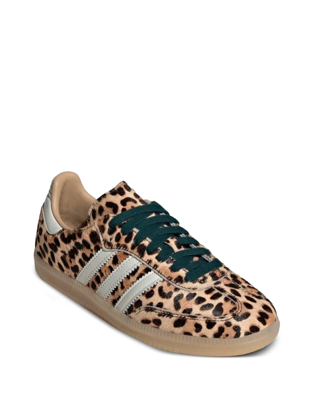 adidas Samba Og Leopard-Print Three-Stripe Sneakers