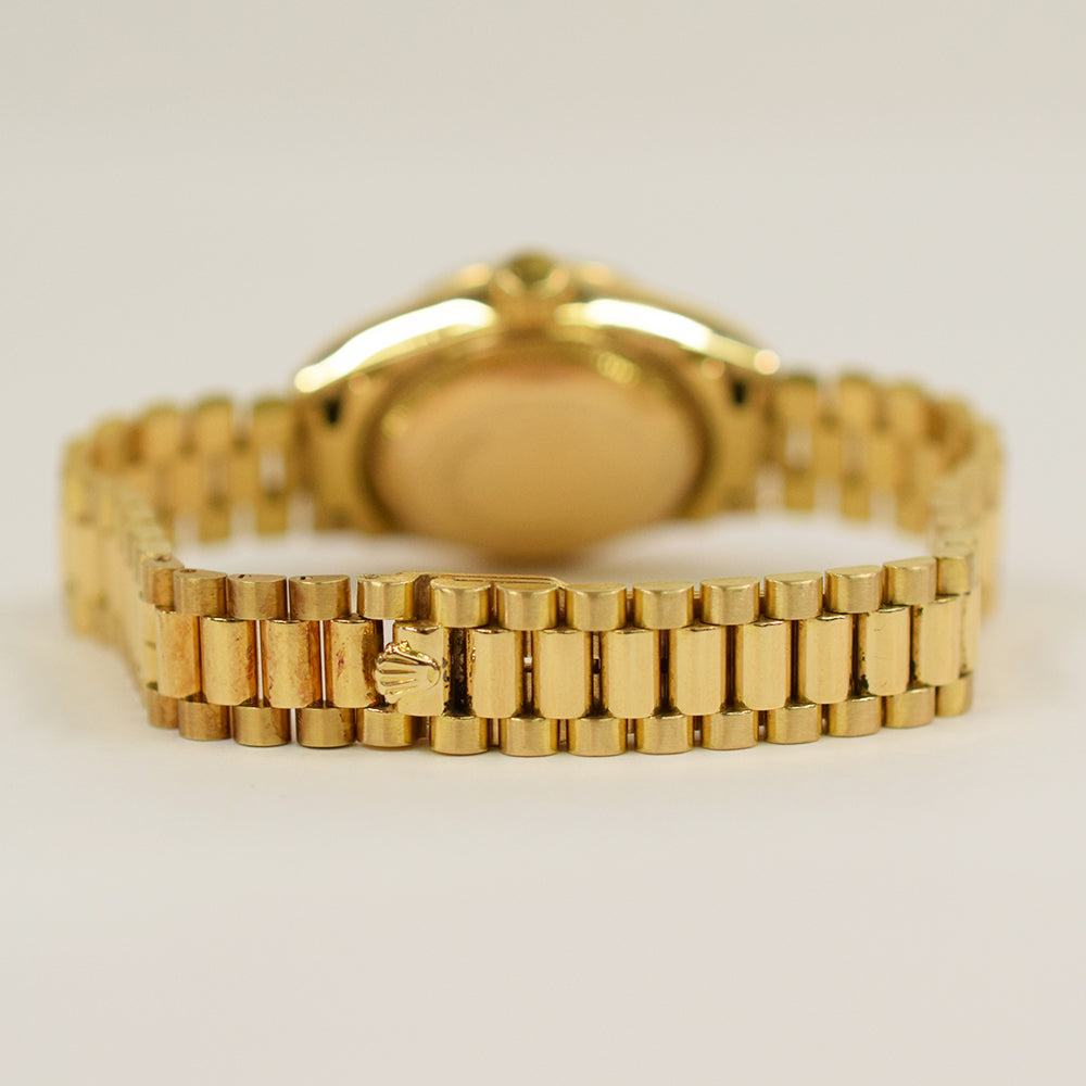 Rolex Datejust 26mm Champagne Diamond Dial 69178G (1992)