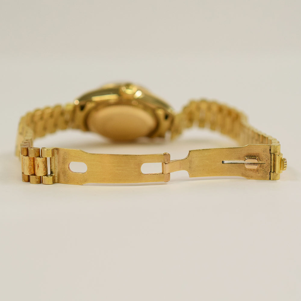 Rolex Datejust 26mm Champagne Diamond Dial 69178G (1992)