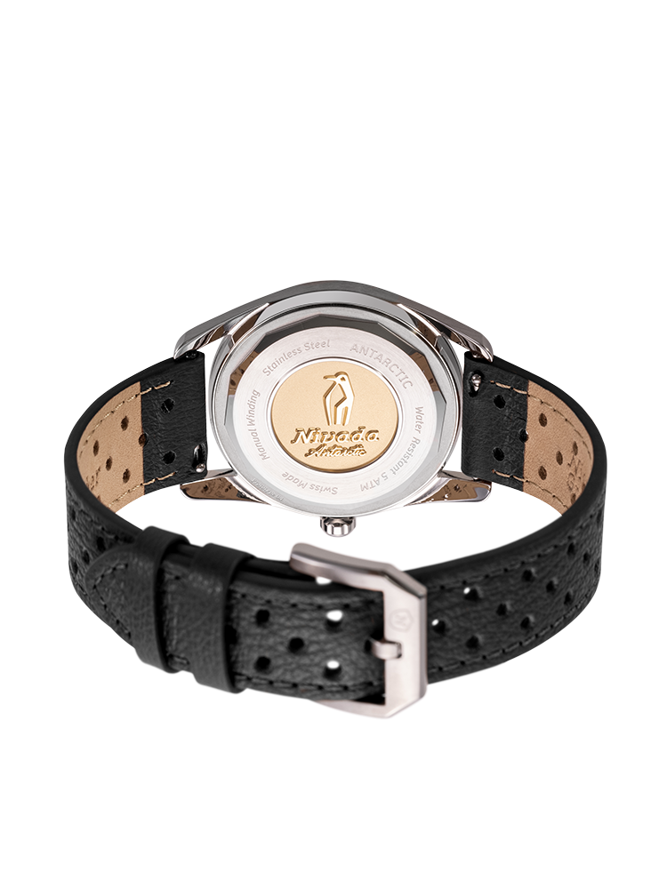 Nivada Grenchen Black White Luminova 35014M40