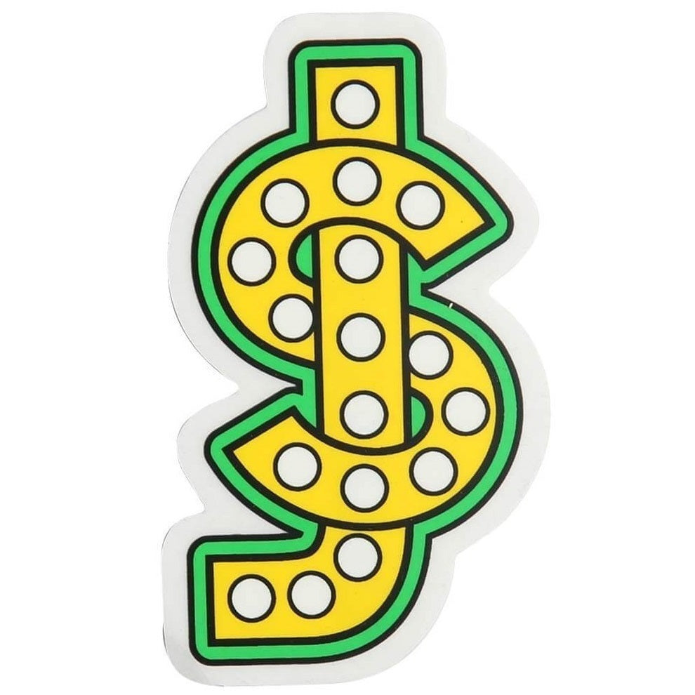 Shake Junt SJ Logo Sticker — available in small (0.5" x 2"), medium (2.25" x 4"), and large (3" x 6") durable decal