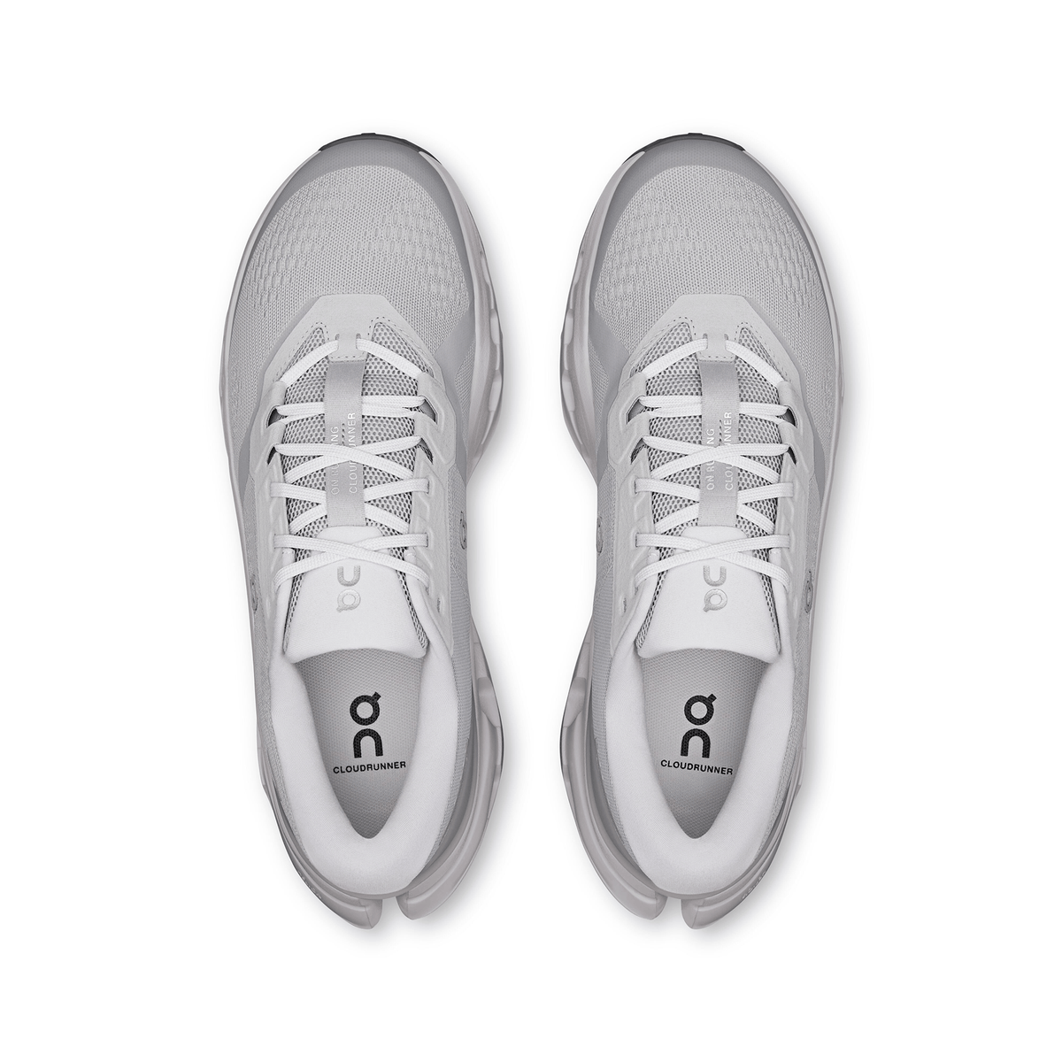 On Cloudrunner 3 'Glacier Alloy' — UK 6.5 | EU 40 | US 7 — Top View