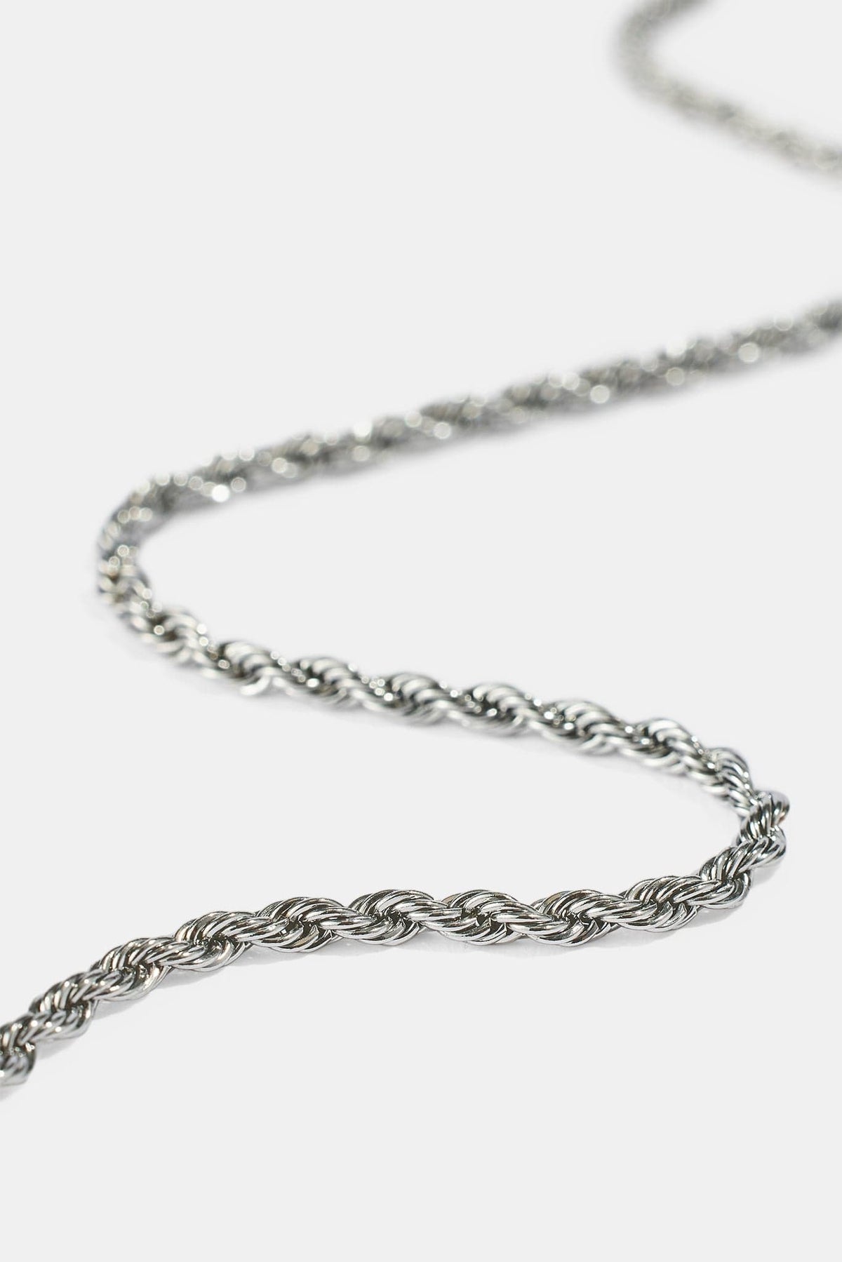Cernucci 3mm Rope Chain — 16" — Back View