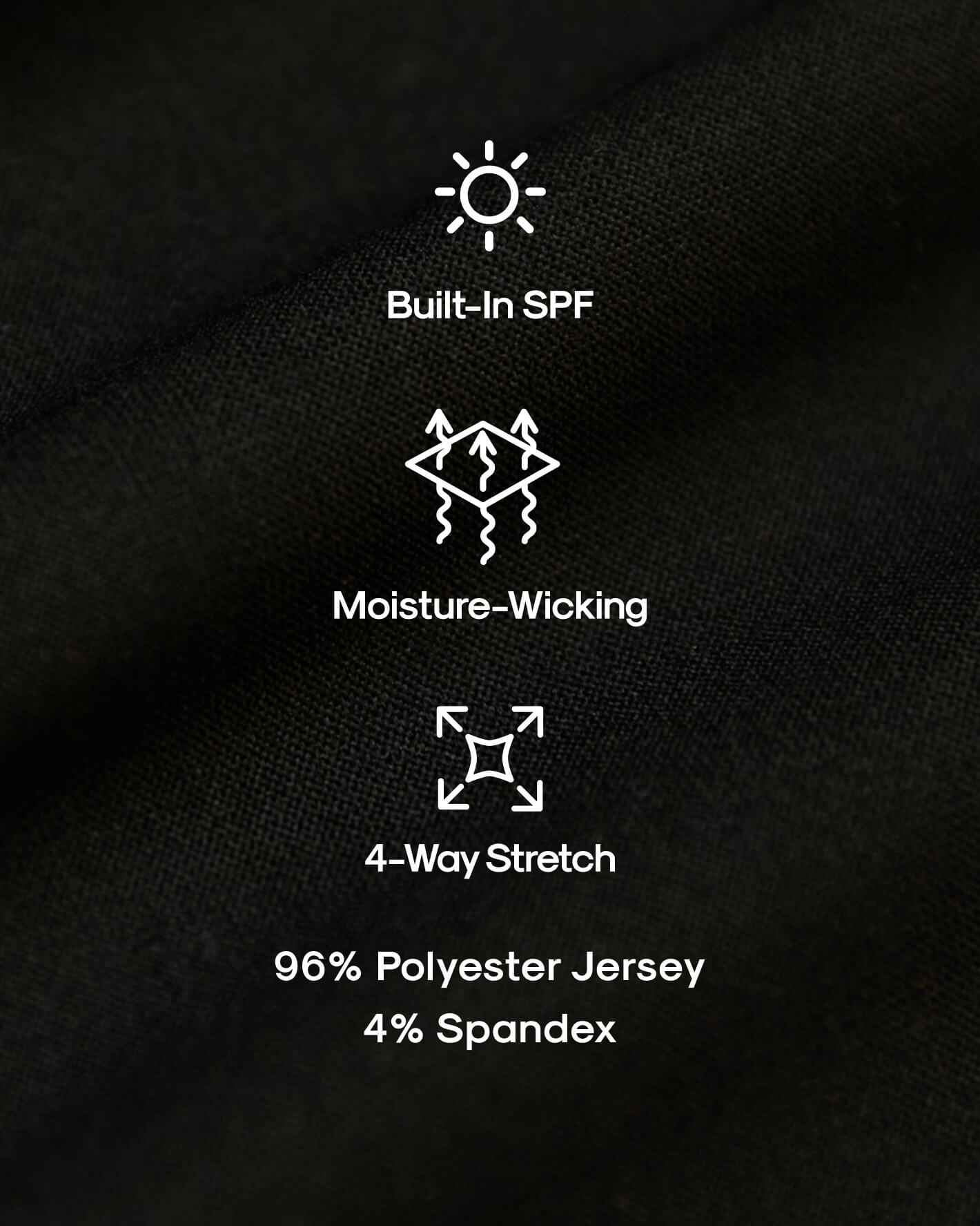 All Black Active Crew Neck 3-Pack
