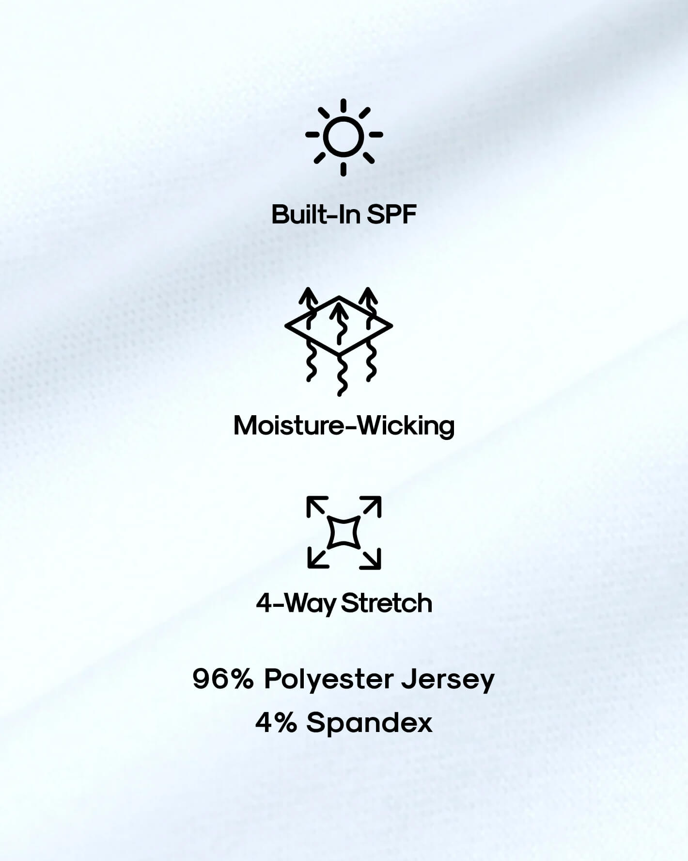 All White Active Crew 10-Pack