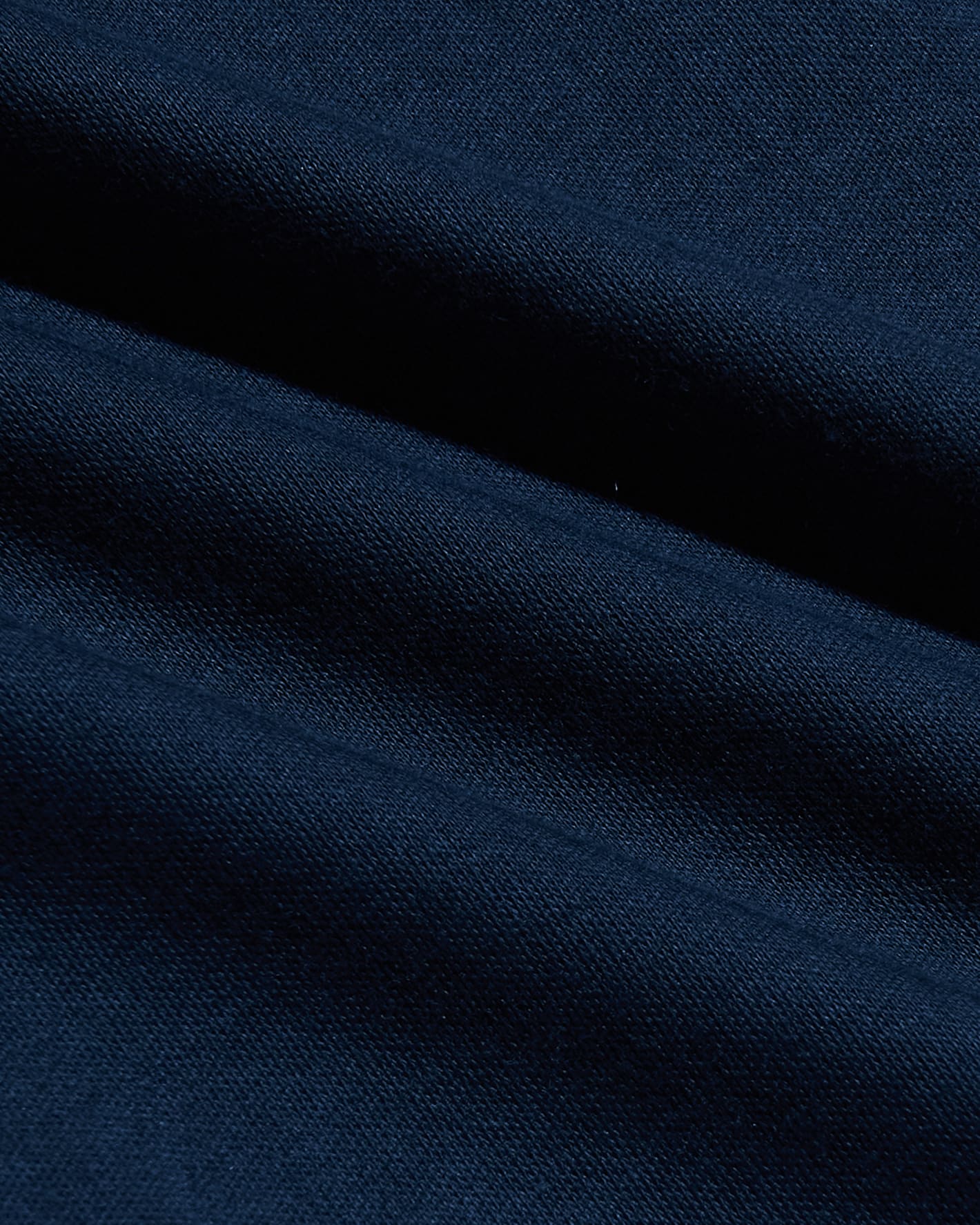 Navy Pima Cotton Blend Crew