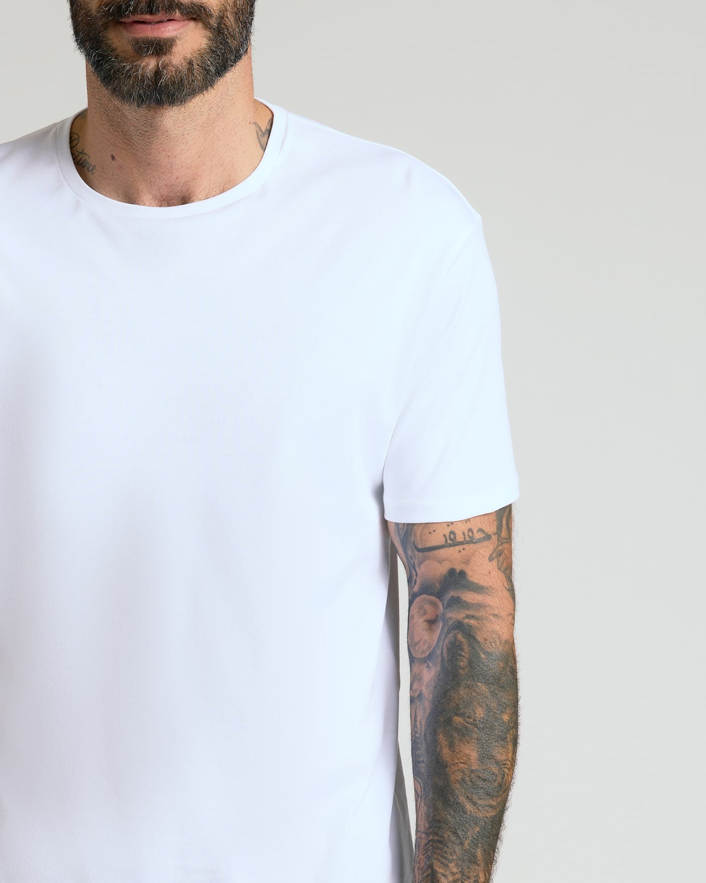 Pima Cotton Blend Crew 2-Pack