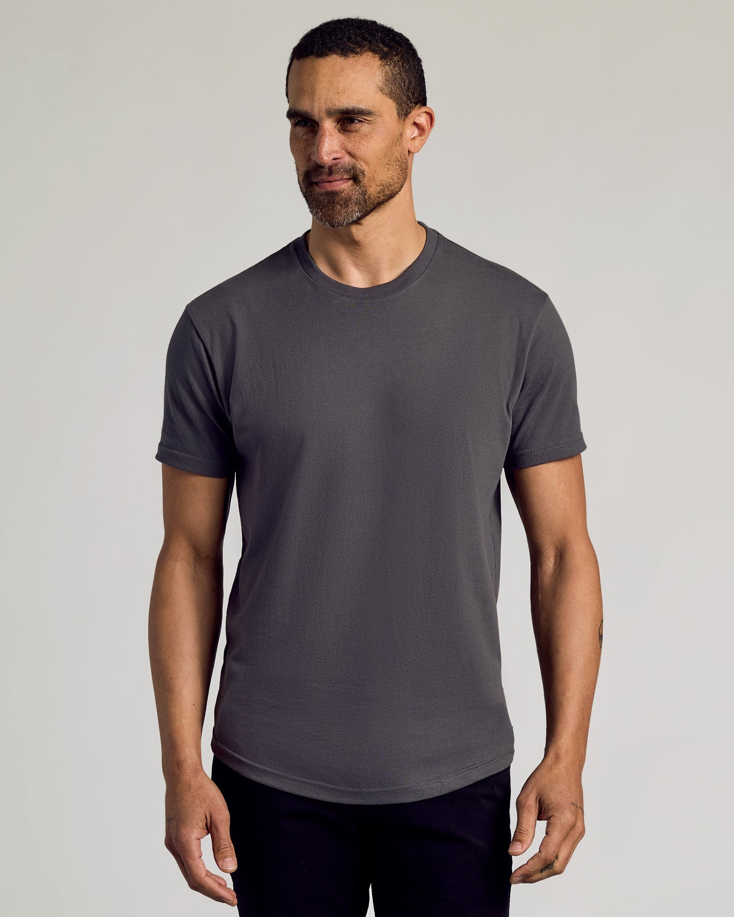 Curved Hem Classic Crew Neck 10-Pack