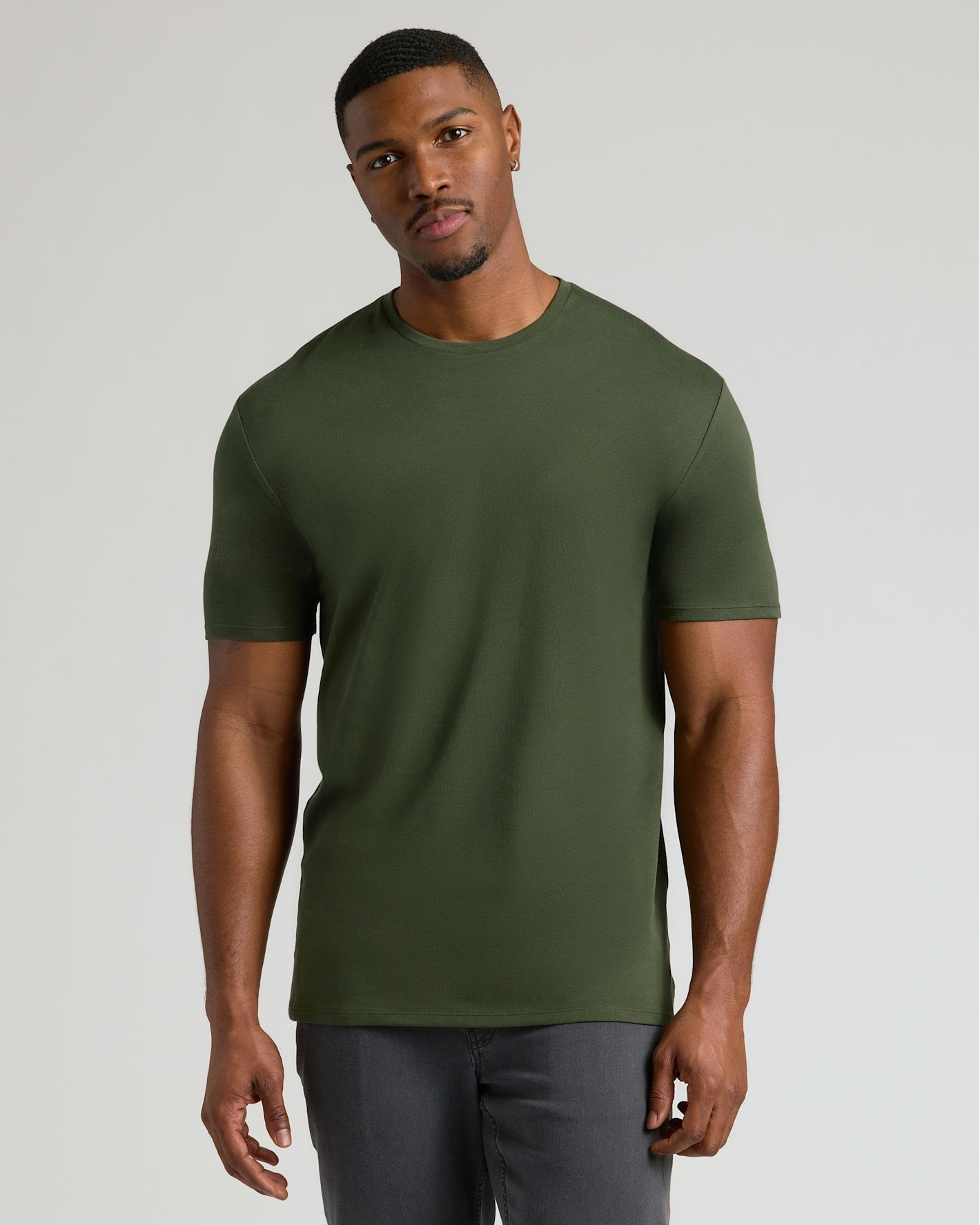 Tall Pima Cotton Blend Crew 2-Pack