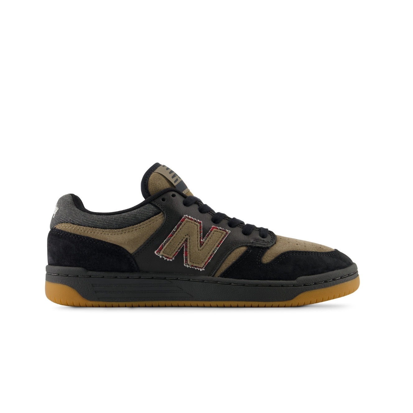 New Balance Numeric 480 No Comply Shoes - Black/Arid Stone