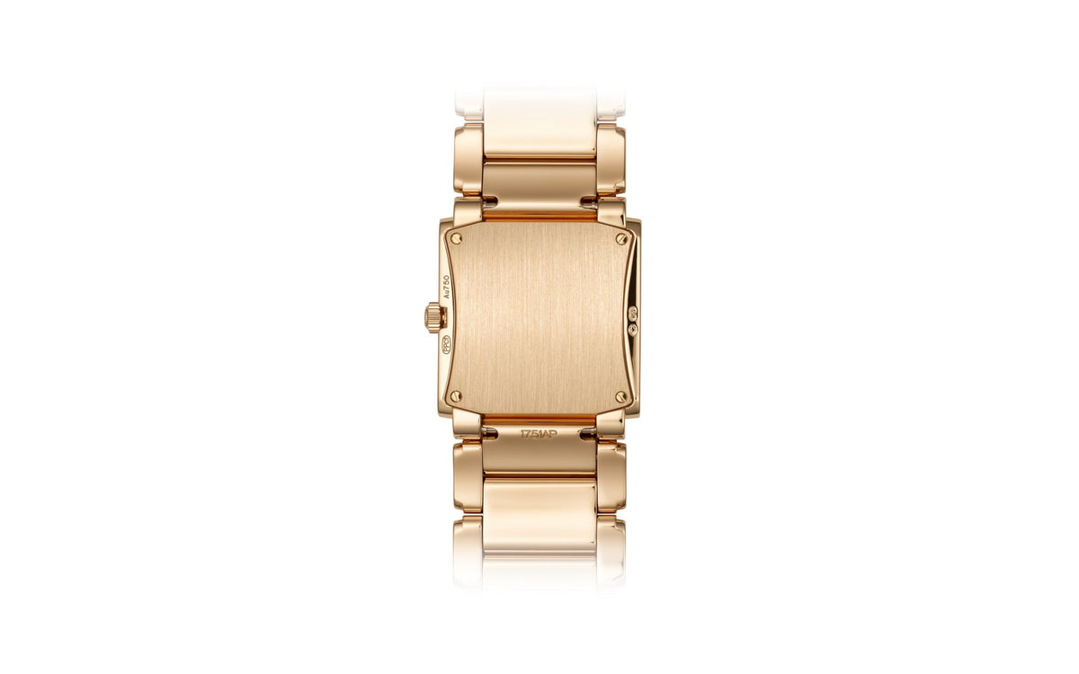 Patek Philippe Twenty~4 4910/1201R-010 – Ladies’ Quartz Rose Gold Watch with Purple Dial & Diamond Bezel