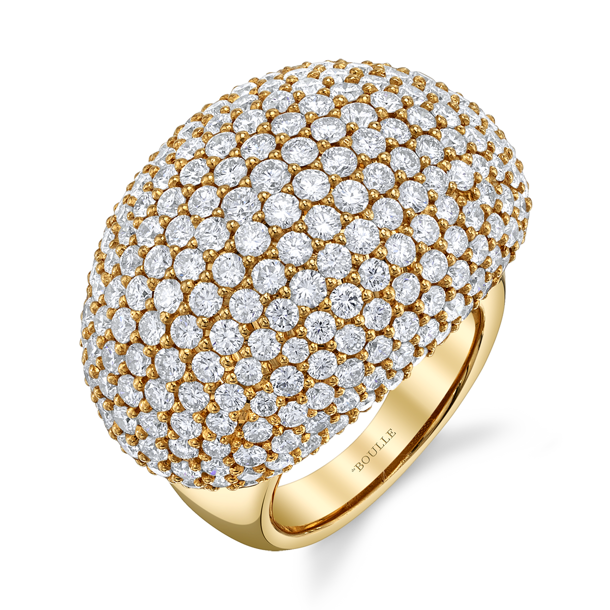 deBoulle Collection Pavé Domed Diamond Ring