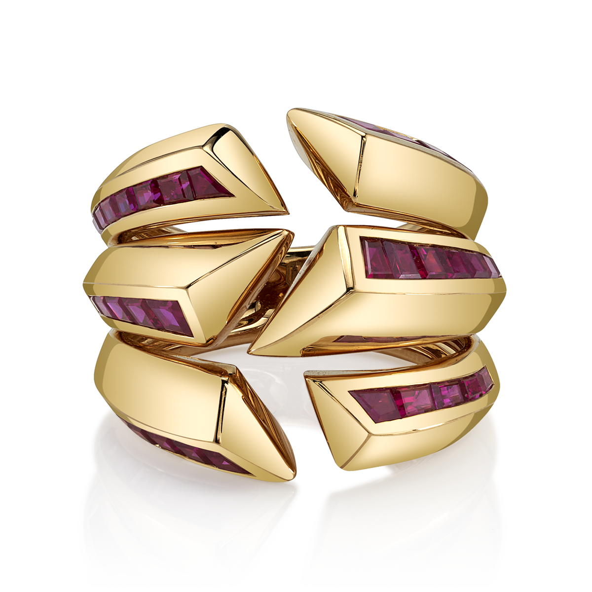 deBoulle Collection Archetype Ring with Rubies