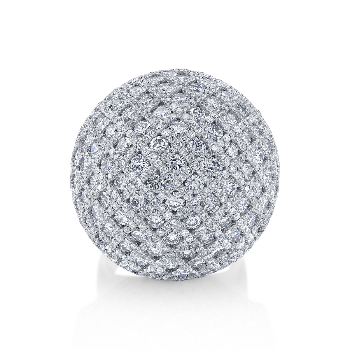 deBoulle Collection Diamond Bombe Ring