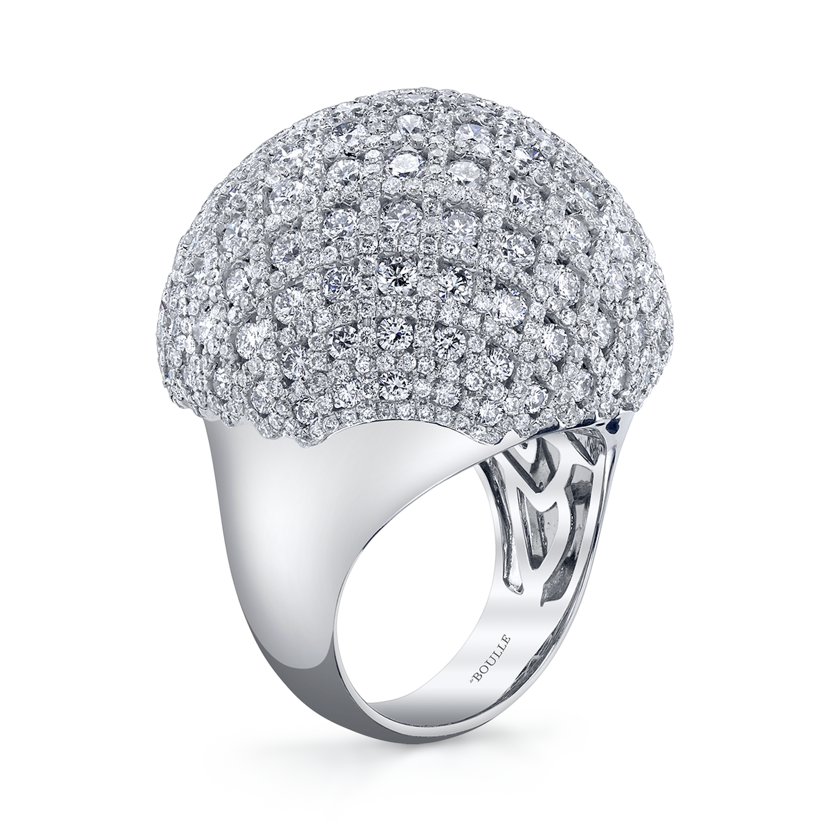 deBoulle Collection Diamond Bombe Ring