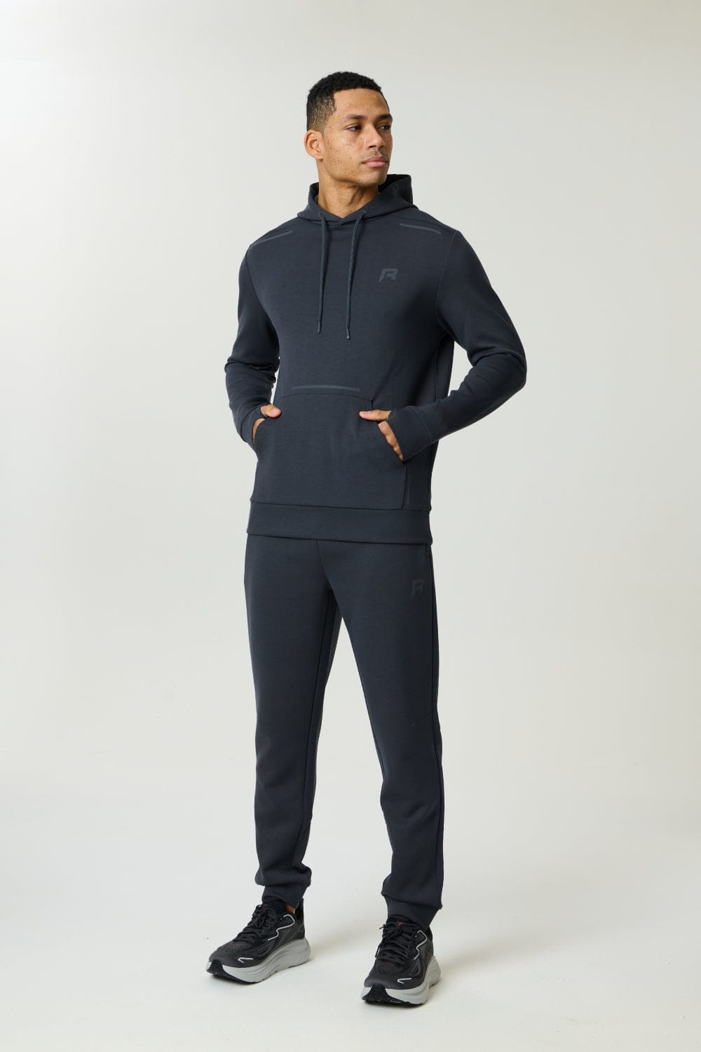 Reprimo Motion Hoodie 'Slate' — XS — Top View