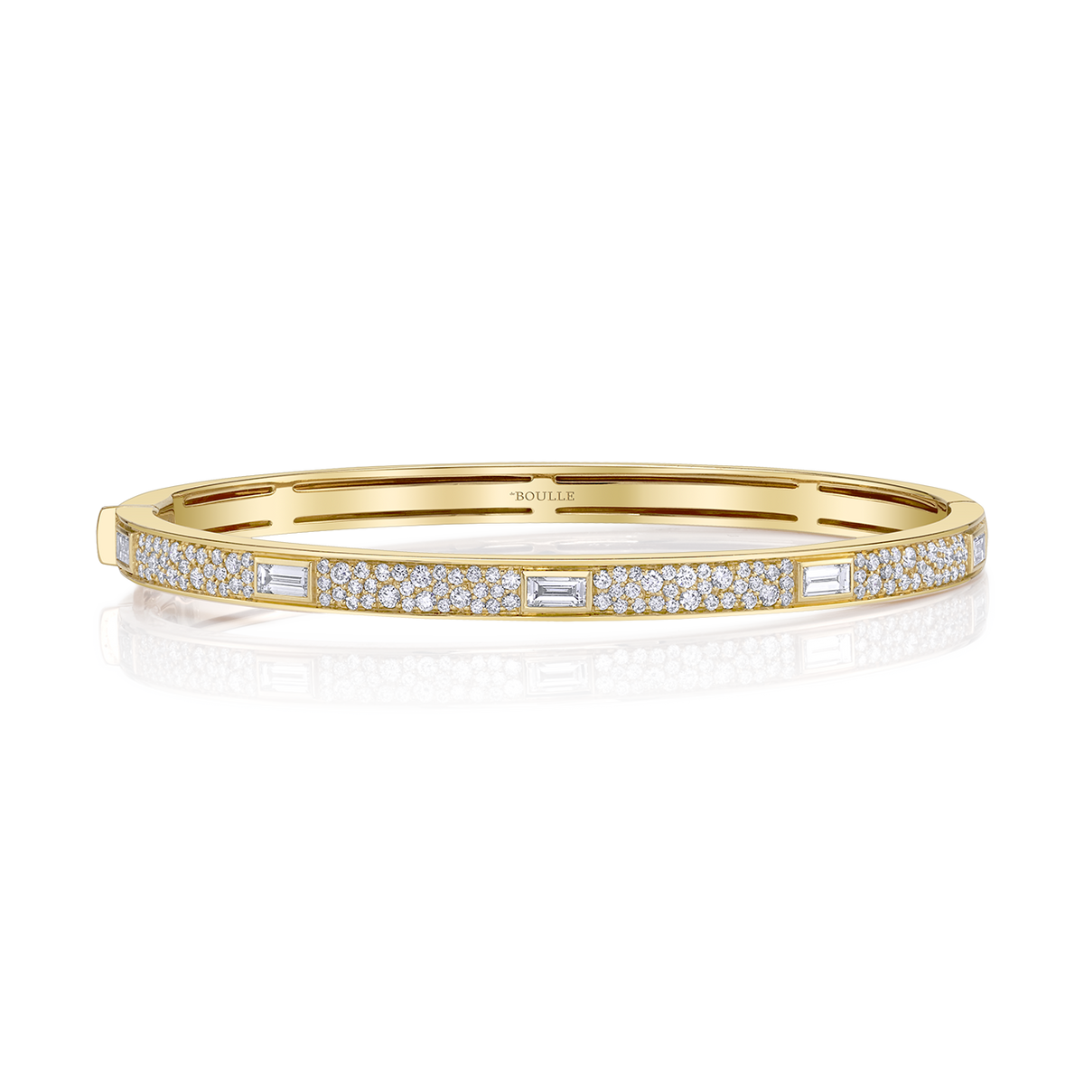 deBoulle Collection Signataire Stacking Bangle in Yellow Gold