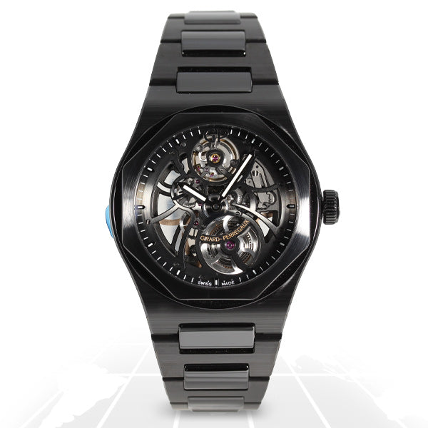 Girard-Perregaux Laureato Skeleton Ceramic 81015-32-001-32A