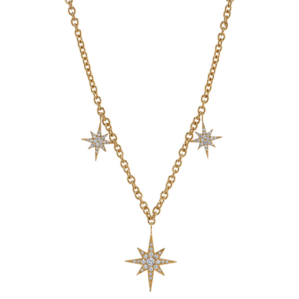 deBoulle Collection Constellation Petite Necklace in Yellow Gold