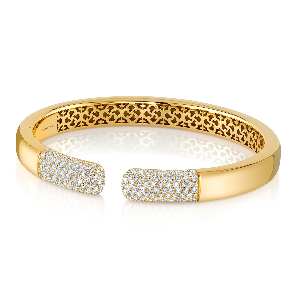 deBoulle Collection Diamond Open Cuff Bangle
