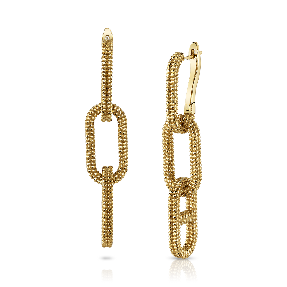 deBoulle "B" Link Collection Earrings