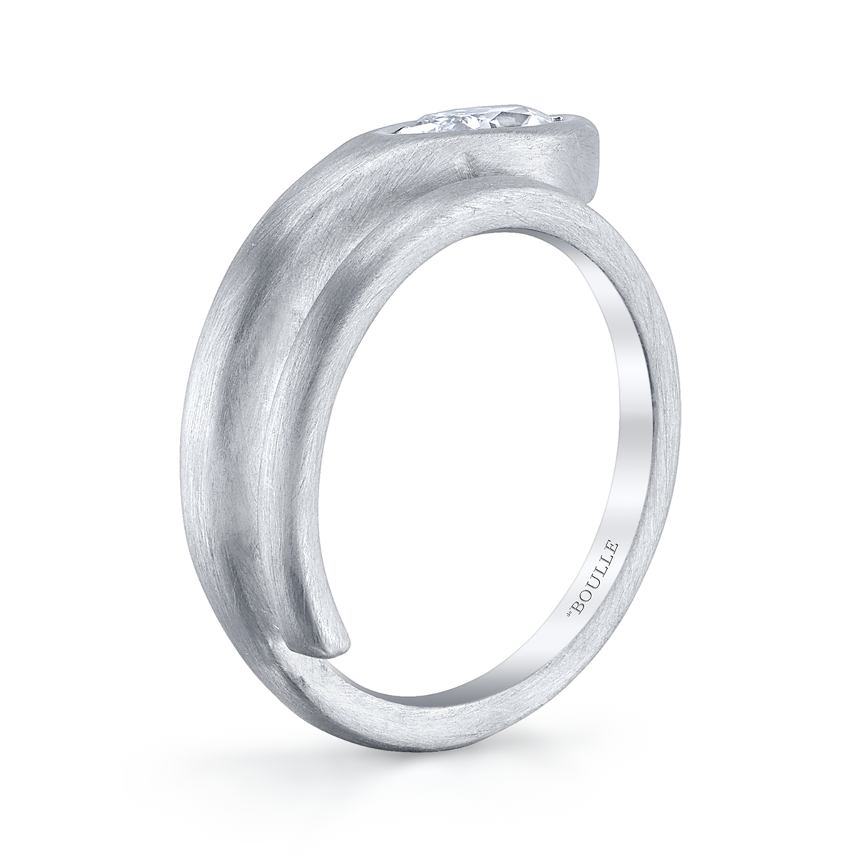 deBoulle Collection Brushed Snake Ring